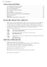 Preview for 20 page of AEG SCE81821FS User Manual