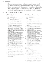 Preview for 4 page of AEG SCE81864TC User Manual