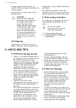 Preview for 16 page of AEG SCE818E8TS User Manual