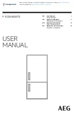 Preview for 1 page of AEG SCS61826TS User Manual