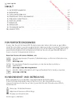 Preview for 56 page of AEG SCS71800F0 User Manual