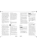 Preview for 10 page of AEG SD 340 Operation And Safety Notes