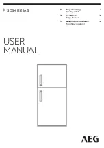 Preview for 1 page of AEG SDB412E1AS User Manual