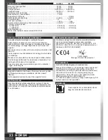 Предварительный просмотр 21 страницы AEG SE 2500 Instructions For Use Manual