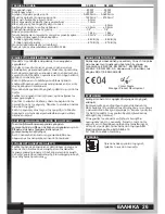 Предварительный просмотр 24 страницы AEG SE 2500 Instructions For Use Manual