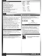 Предварительный просмотр 32 страницы AEG SE 2500 Instructions For Use Manual