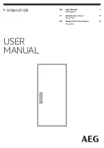 AEG SFB612F1DS User Manual предпросмотр