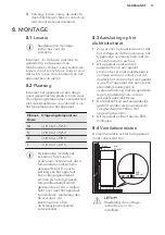 Preview for 13 page of AEG SFB61821AS User Manual