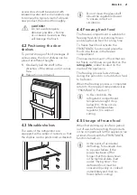 Preview for 21 page of AEG SFB61821AS User Manual