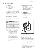 Preview for 13 page of AEG SFE81821DC User Manual