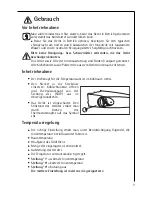 Предварительный просмотр 7 страницы AEG SK 78840-6E Operating Instructions Manual