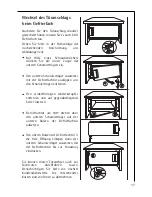 Предварительный просмотр 17 страницы AEG SK 78840-6E Operating Instructions Manual