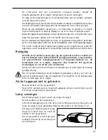 Предварительный просмотр 27 страницы AEG SK 78840-6E Operating Instructions Manual