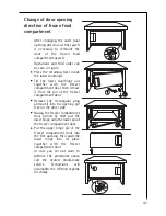 Предварительный просмотр 47 страницы AEG SK 78840-6E Operating Instructions Manual