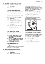 Предварительный просмотр 11 страницы AEG SKB312F1AS User Manual