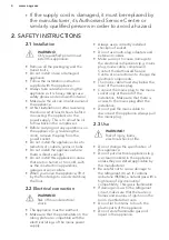 Preview for 4 page of AEG SKB58211AF User Manual