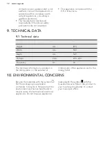 Preview for 12 page of AEG SKB58811AS User Manual