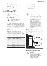 Preview for 11 page of AEG SKS5821LAF User Manual