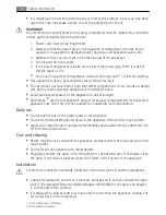 Preview for 38 page of AEG SKS71040F0 User Manual