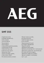 AEG SMT 355 Original Instructions Manual preview