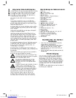 Preview for 4 page of AEG SR 4304 CD User Manual