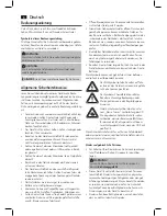 Предварительный просмотр 4 страницы AEG SR 4360 BT Instruction Manual