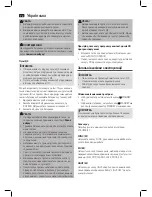 Предварительный просмотр 72 страницы AEG SR 4360 BT Instruction Manual