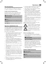 Предварительный просмотр 13 страницы AEG SR 4367 BT Instruction Manual