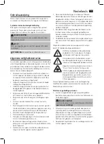 Предварительный просмотр 13 страницы AEG SR 4371 BT Instruction Manual