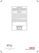 Предварительный просмотр 86 страницы AEG SR 4371 BT Instruction Manual