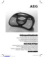 AEG SR4310 Operating Instructions Manual preview