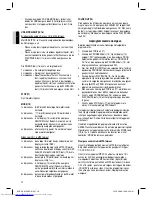 Предварительный просмотр 10 страницы AEG SR4310 Operating Instructions Manual