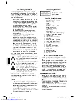 Предварительный просмотр 32 страницы AEG SR4310 Operating Instructions Manual