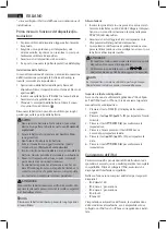 Предварительный просмотр 34 страницы AEG SRC 4438 Instruction Manual