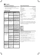 Предварительный просмотр 52 страницы AEG SRP 4354 BT Instruction Manual