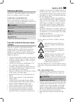 Предварительный просмотр 53 страницы AEG SRP 4354 BT Instruction Manual