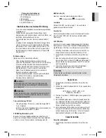 Предварительный просмотр 5 страницы AEG SRR 4317 CD/MP3 Instruction Manual & Guarantee