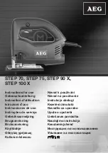 AEG STEP 100 X Instructions For Use Manual preview