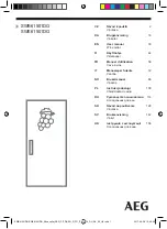 Preview for 1 page of AEG SWB61501DG User Manual