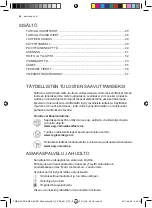 Preview for 44 page of AEG SWB61501DG User Manual