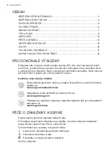 Preview for 2 page of AEG SWB63001DG User Manual