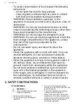 Preview for 4 page of AEG SWE66001DG User Manual