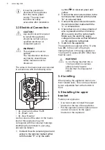 Preview for 8 page of AEG SWE66001DG User Manual