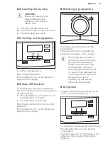 Предварительный просмотр 13 страницы AEG T6DB82GP User Manual