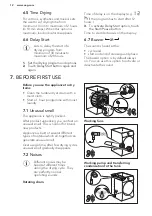 Предварительный просмотр 12 страницы AEG T6DBG720N User Manual