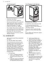 Preview for 22 page of AEG T6DHE831B User Manual