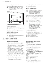 Preview for 16 page of AEG T7DBNP612 User Manual