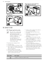 Preview for 14 page of AEG T8DBE48S User Manual