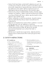 Preview for 5 page of AEG T8DBE86W User Manual