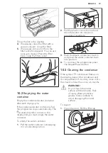 Предварительный просмотр 19 страницы AEG T8DED844E User Manual